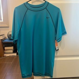 Blue Nike tee
